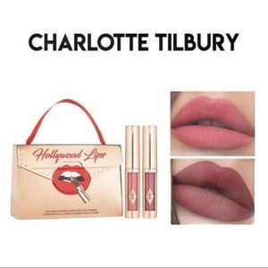 Charlotte Tilbury Mini Hollywood Lips Duo Kit NIB